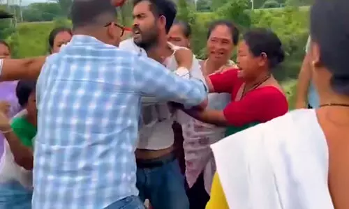 One held after woman alleges public stripping during Lakhimpur stall attack