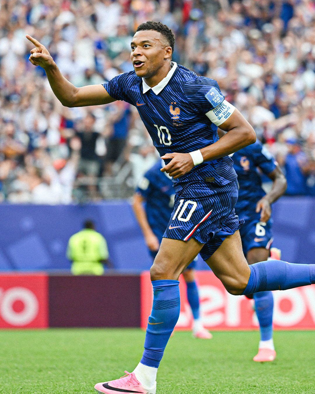 Mbappe marks 100th cap as France cruise past Iraq 3-0