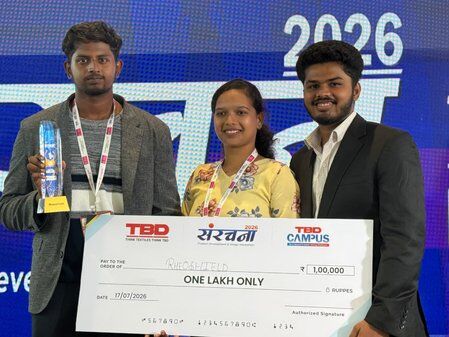 National hackathon won by students for impact-resistant sports gear