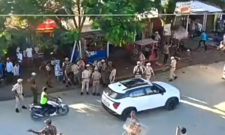 Nagaon bypoll: Congress convoy attacked as black-flag protest turns violent