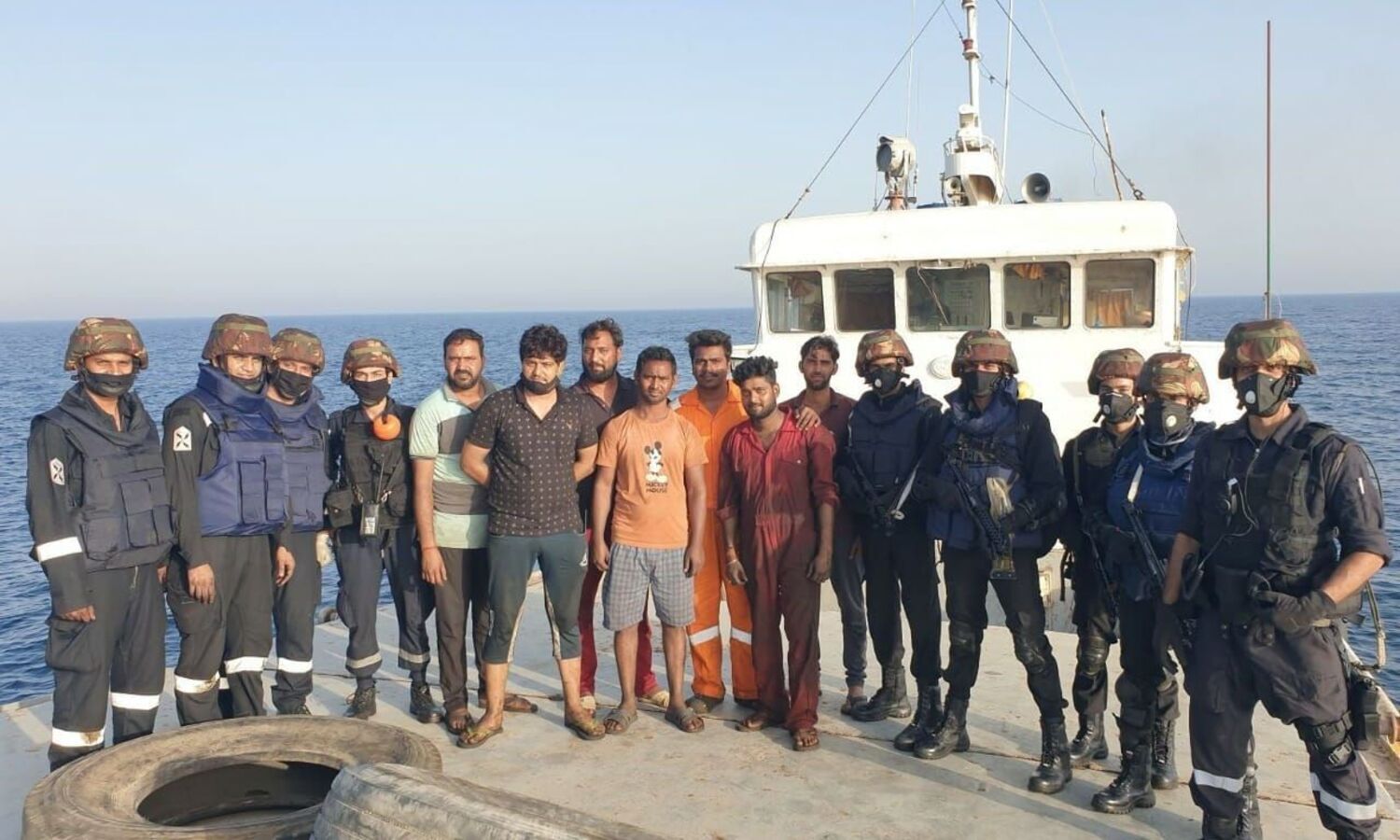 Indian Navy helps distressed merchant ship near Oman