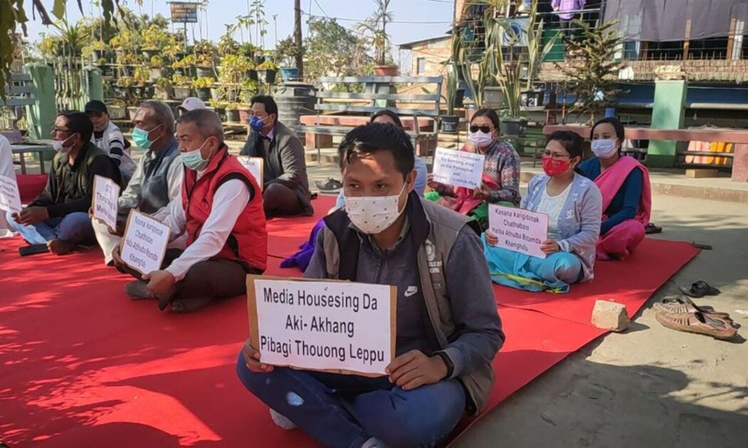 No newspapers published in Imphal as scribes continue stir