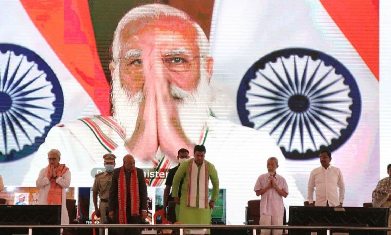 Modi, Hasina dedicate Maitri Setu to people of NE