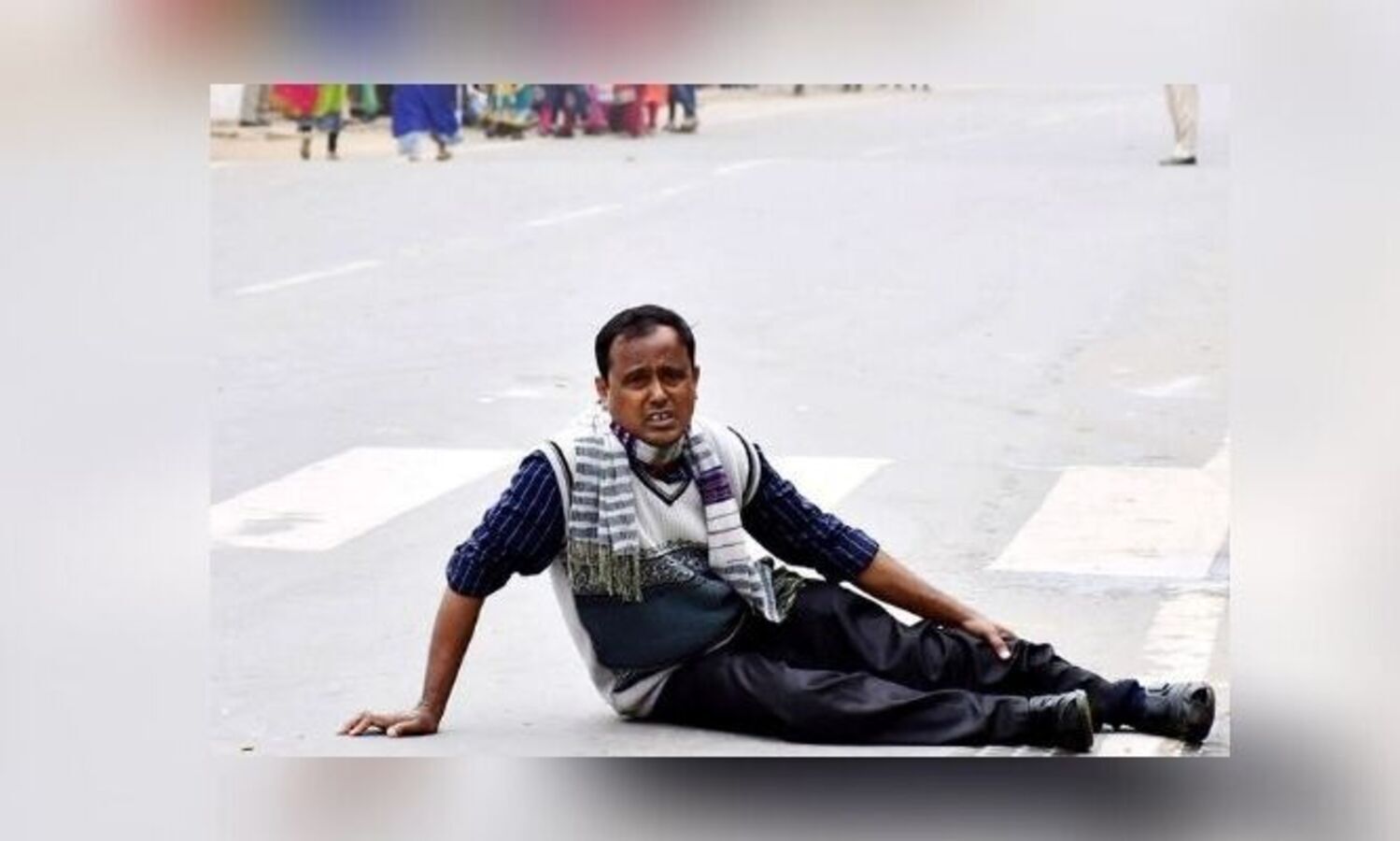 Over 70 Ex-Teachers Injured In Tripura Lathicharge