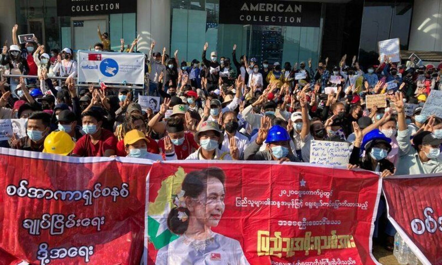 Myanmar protesters back on streets despite police violence