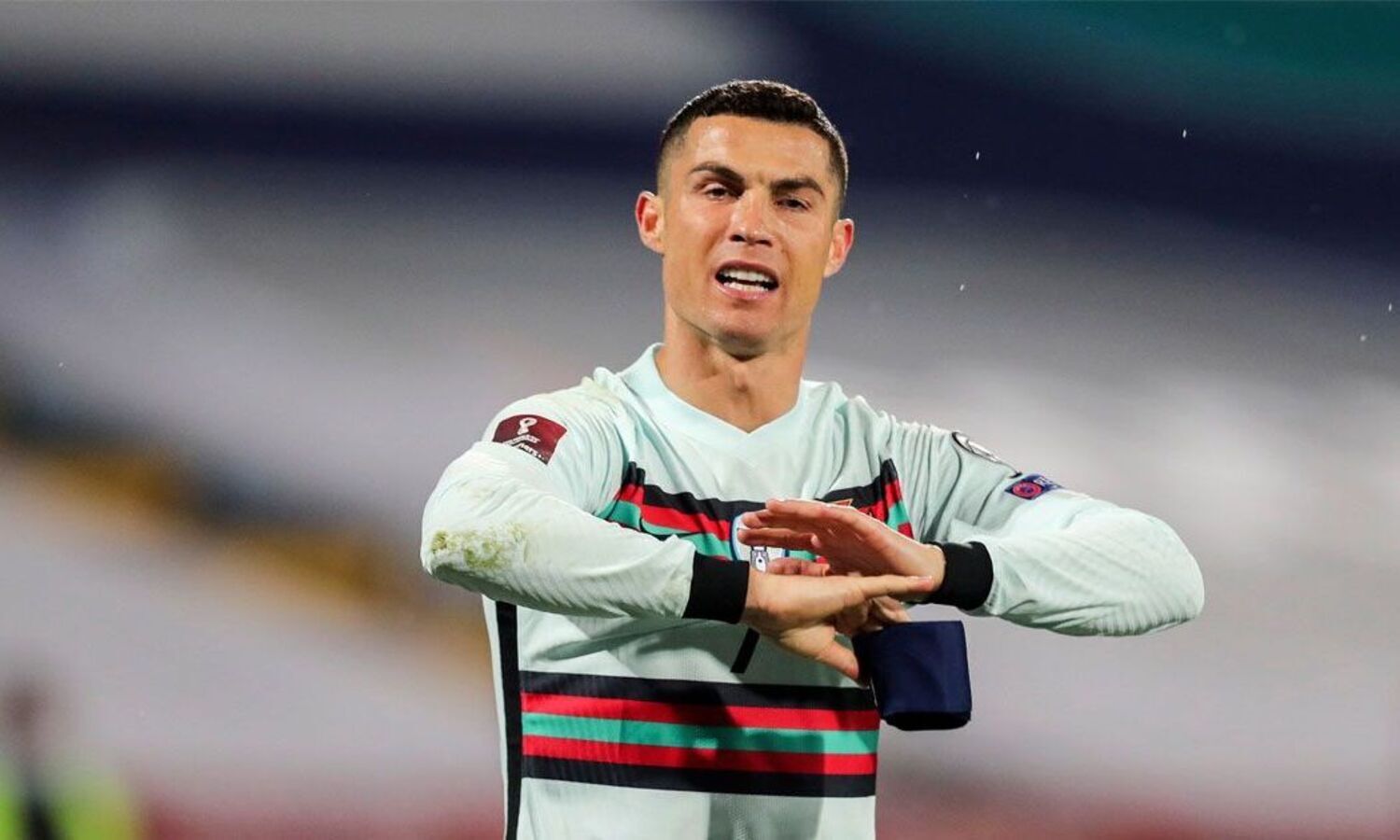 Armband Ronaldo threw away sold for $75,000