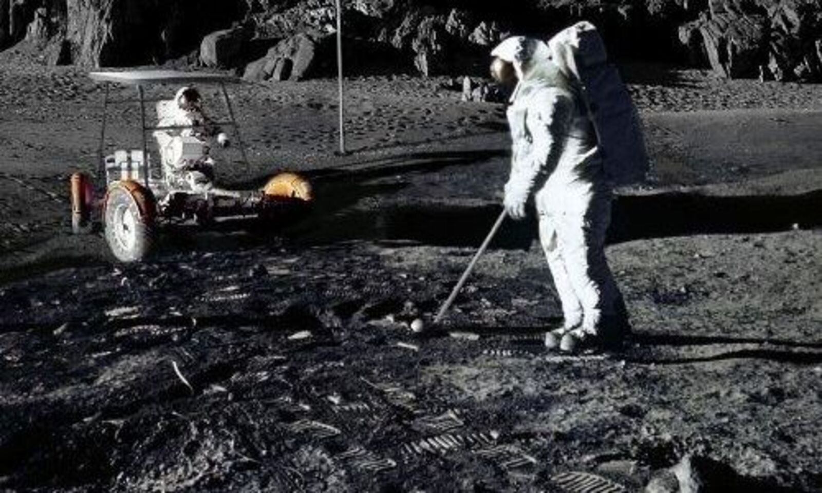 Apollo astronaut's 'lost' golf ball found 50 years later on the moon
