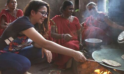 Women cook, men experiment