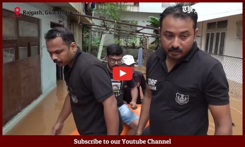 SDRF pressed into rescue operations in Guwahati’s Rajgarh