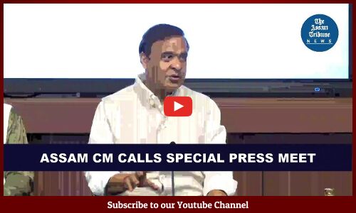 #LIVE | Assam CM calls special Press Meet at Vajpayee Bhavan, Guwahati
