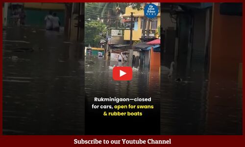 Rukminigaon-closed for cars, open for swans and rubber boats