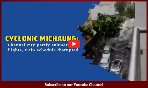 Cyclonic Michaung: Chennai city partly submerged; flights, train schedule disrupted