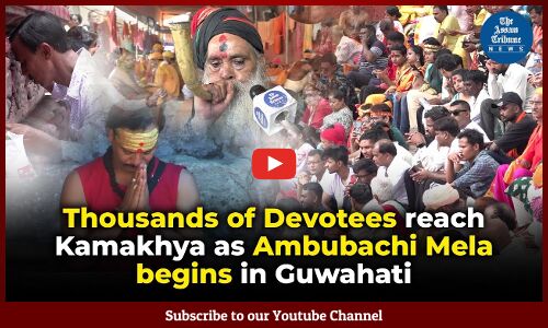 Thousands of Devotees reach Kamakhya as Ambubachi Mela begins in Guwahati