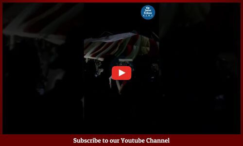 Strong winds destroy Bihu pandal in Guwahatis Dharapur