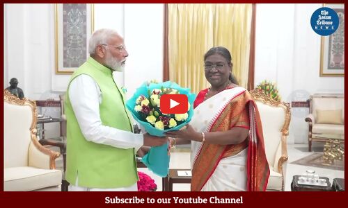 PM Modi tenders resignation to President Murmu
