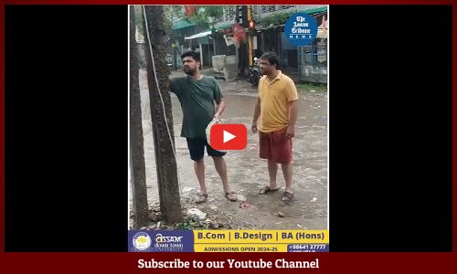 A Gesture of Respect: Dhubri youth clears abandoned saffron flags post Ram Navami