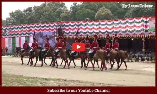 77th Independence Day: CM Himanta Biswa Sarma hoists national flag at veterinary ground, Guwahati