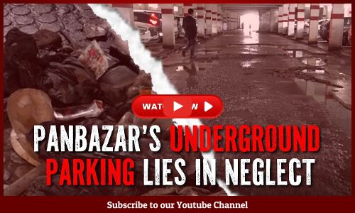 Panbazars Underground Parking Lies Neglected