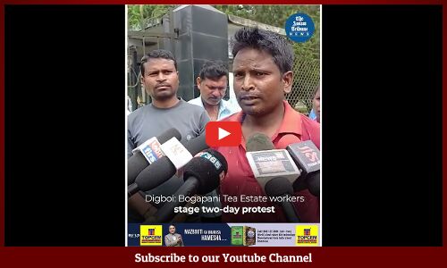Digboi: Bogapani Tea Estate workers stage two-day protest