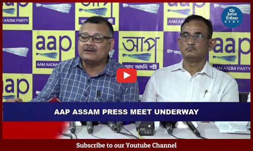 #LIVE | AAP Assam Press Meet underway