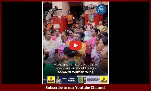 MLAs and Ministers who fail to save Manipur should resign: COCOMI Women Wing