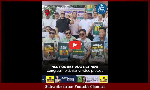 NEET-UG and UGC-NET row: Congress holds nationwide protest