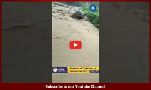 Haflong-Silchar link road washed away due to incessant rainfall