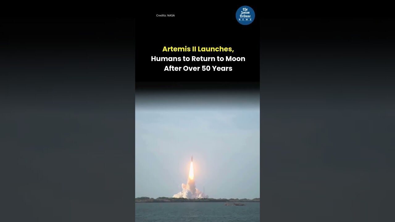 Artemis II Launches, Humans to Return to Moon After Over 50 Years