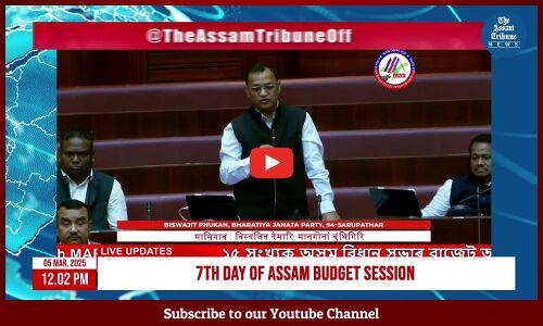 Seventh day of the Budget Session Live