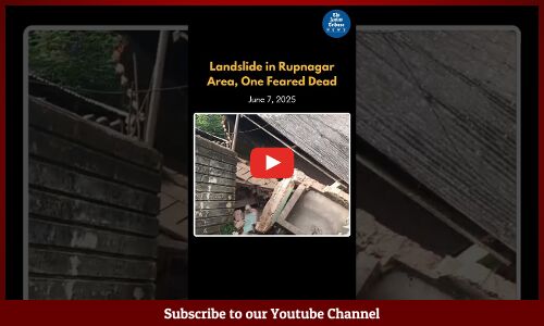 Landslide in Guwahati, Two Houses Destroyed and One Feared Dead