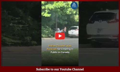 Indian Couple Faces Backlash for Littering in Public in Canada