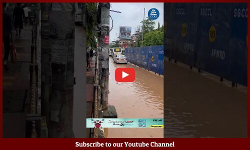 Brief rainfall causes significant water logging in Guwahati