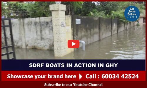 #LIVE | SDRF rescue boats in action in rain-affected Rukminigaon