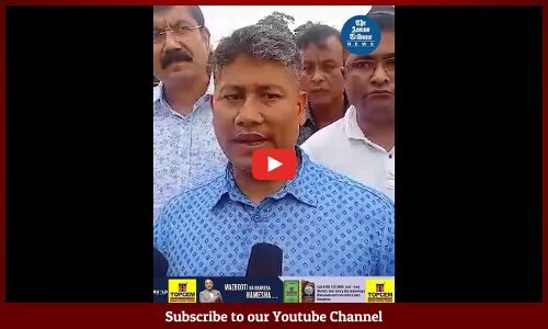Pijush Hazarika assures to solve sluicegate, embankment repair in Barak Valley