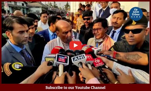 Defence Minister Rajnath Singh visits Barpeta Satra
